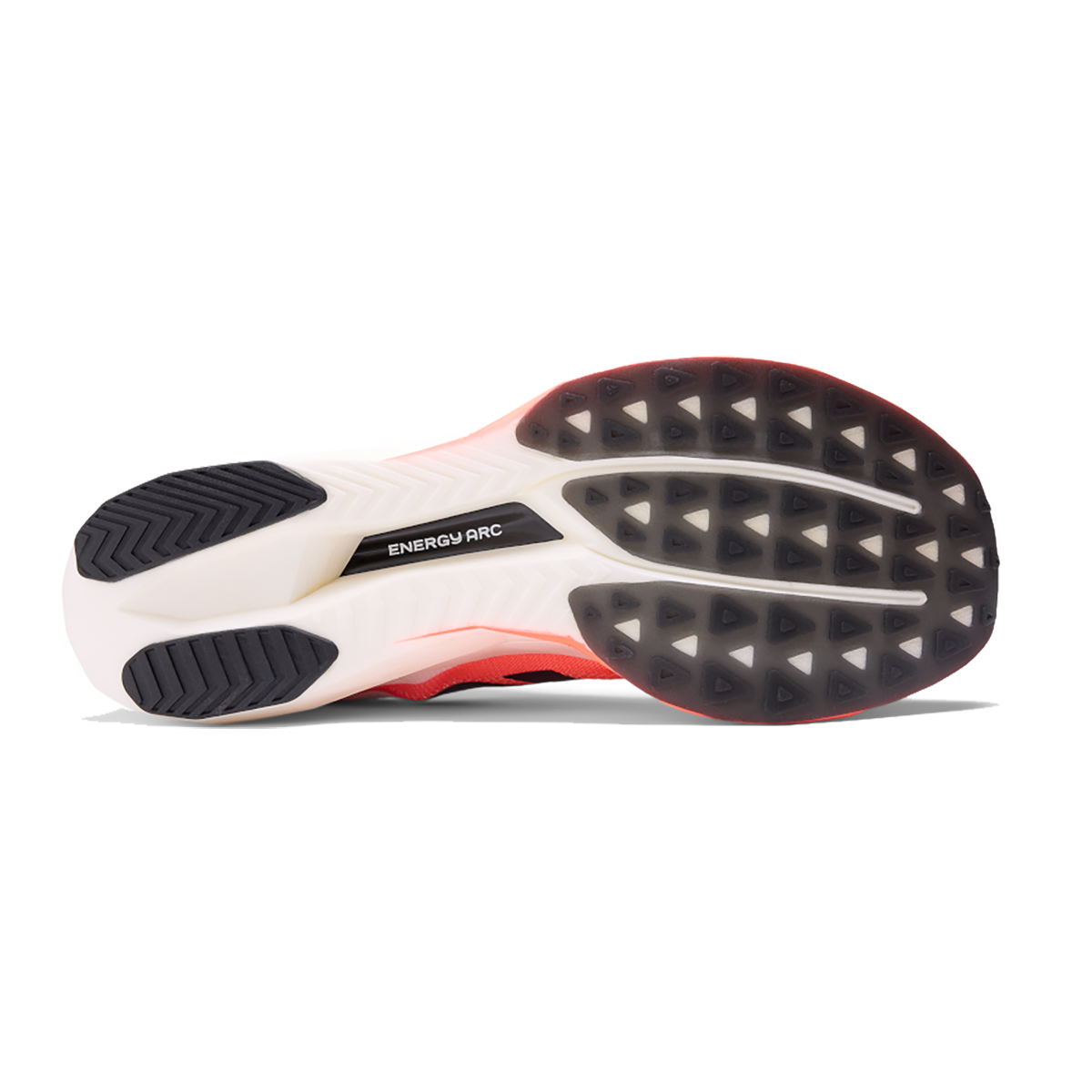 New Balance Fuel Cell SuperComp Elite V5 — Urgent Red — Size D — Width 7 — Top View
