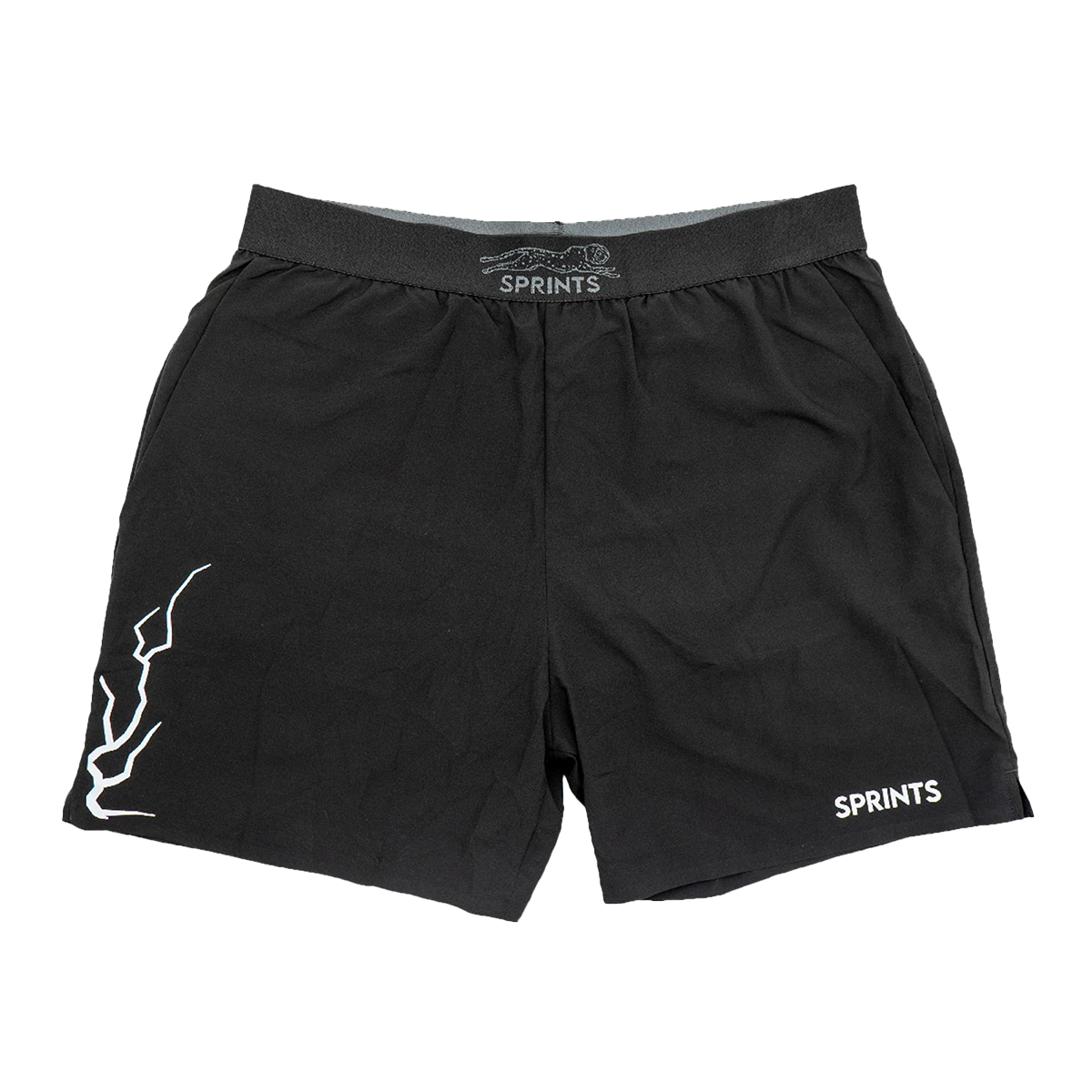 Sprints Avigate 5" Fusion Short — Acid Jag — Size Small — Front View