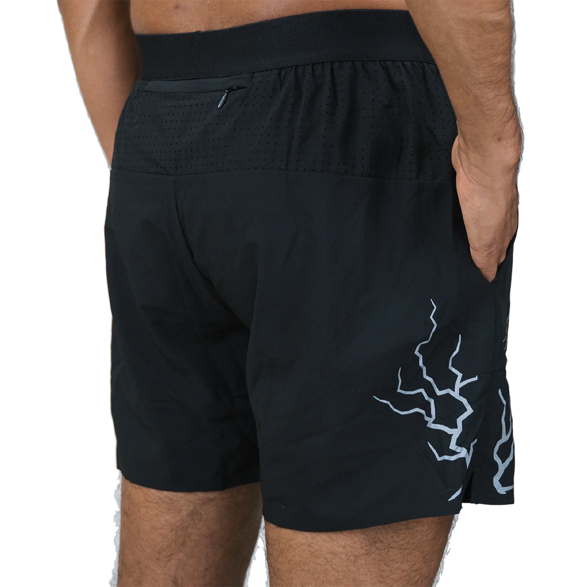 Sprints Avigate 5" Fusion Short — Acid Jag — Size Small — Back View