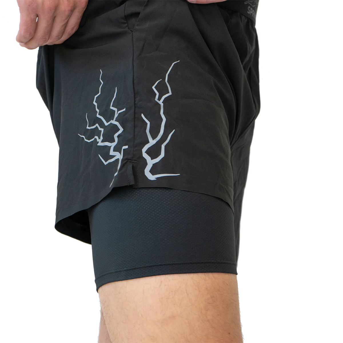 Sprints Avigate 5" Fusion Short — Acid Jag — Size Small — Detail View
