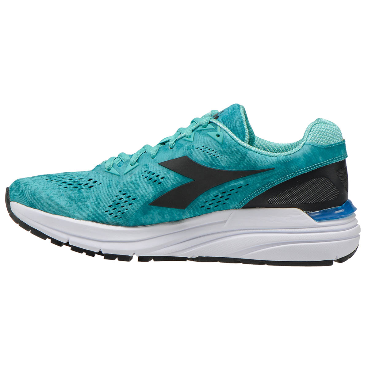 Diadora Mythos Blushield 3 — Amparo Blue - White — Size D — Width 8 — Lifestyle View