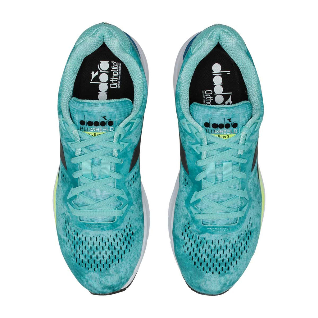 Diadora Mythos Blushield 3 — Amparo Blue - White — Size D — Width 8 — Alternate View 7