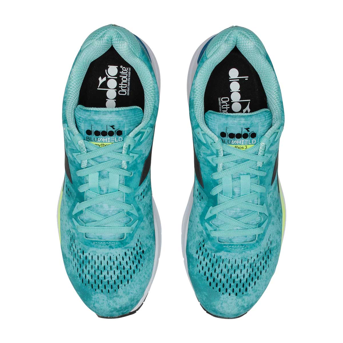 Diadora Mythos Blushield 3 — Amparo Blue - White — Size D — Width 8 — Alternate View 7