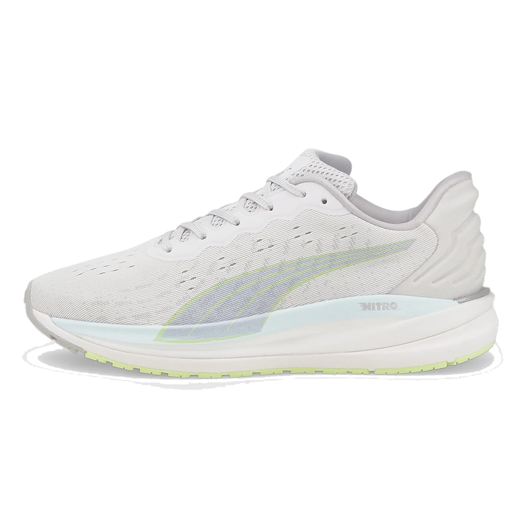 Puma Magnify Nitro — Black - Castlerock - White — Size B — Width 6.5 — Lifestyle View
