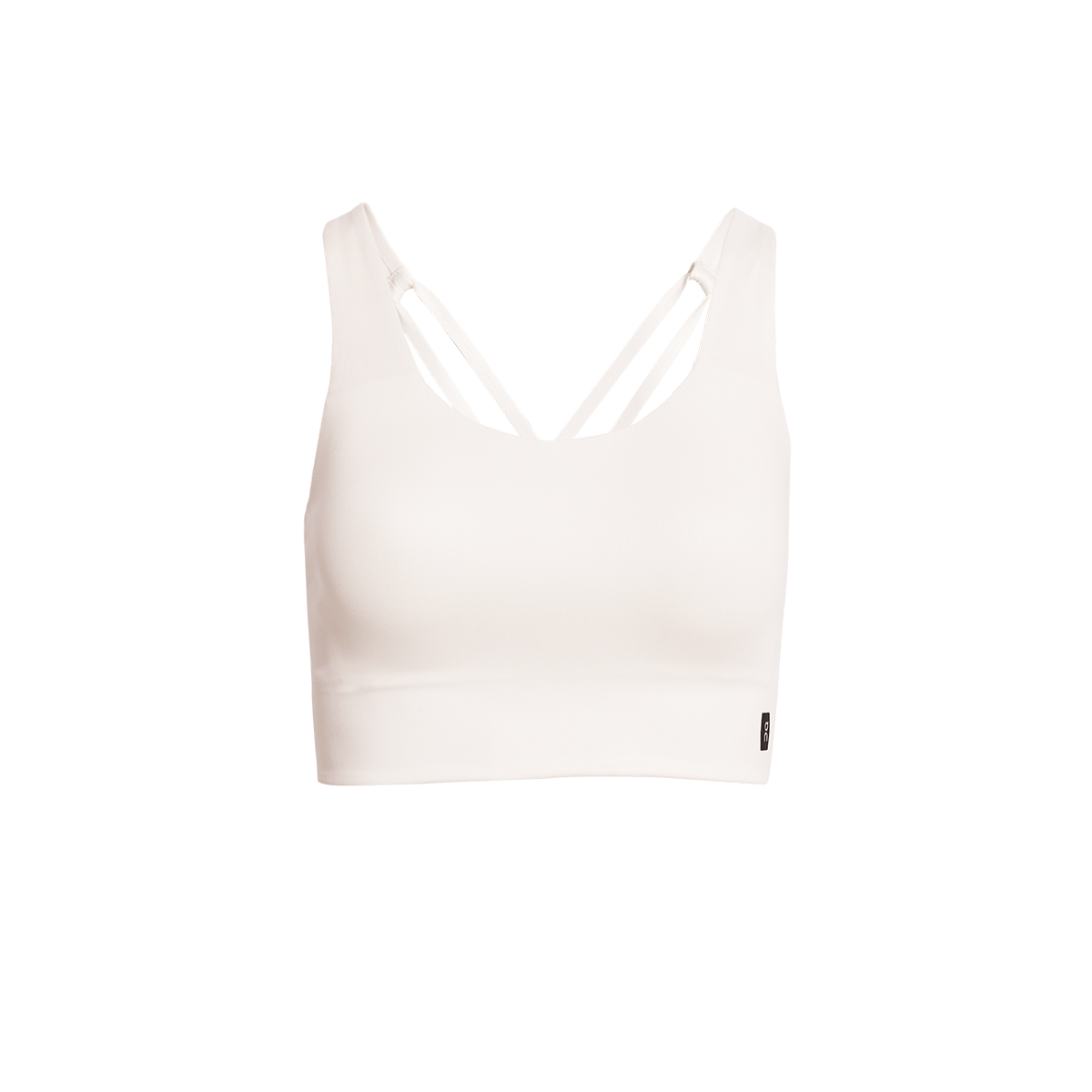 On Active Bra — Undyed - White — Size XSmall — Front View