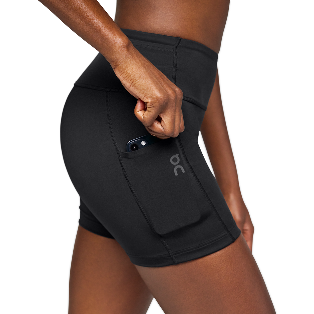 ON Performance Tights Short — Black — Size Large — Top View
