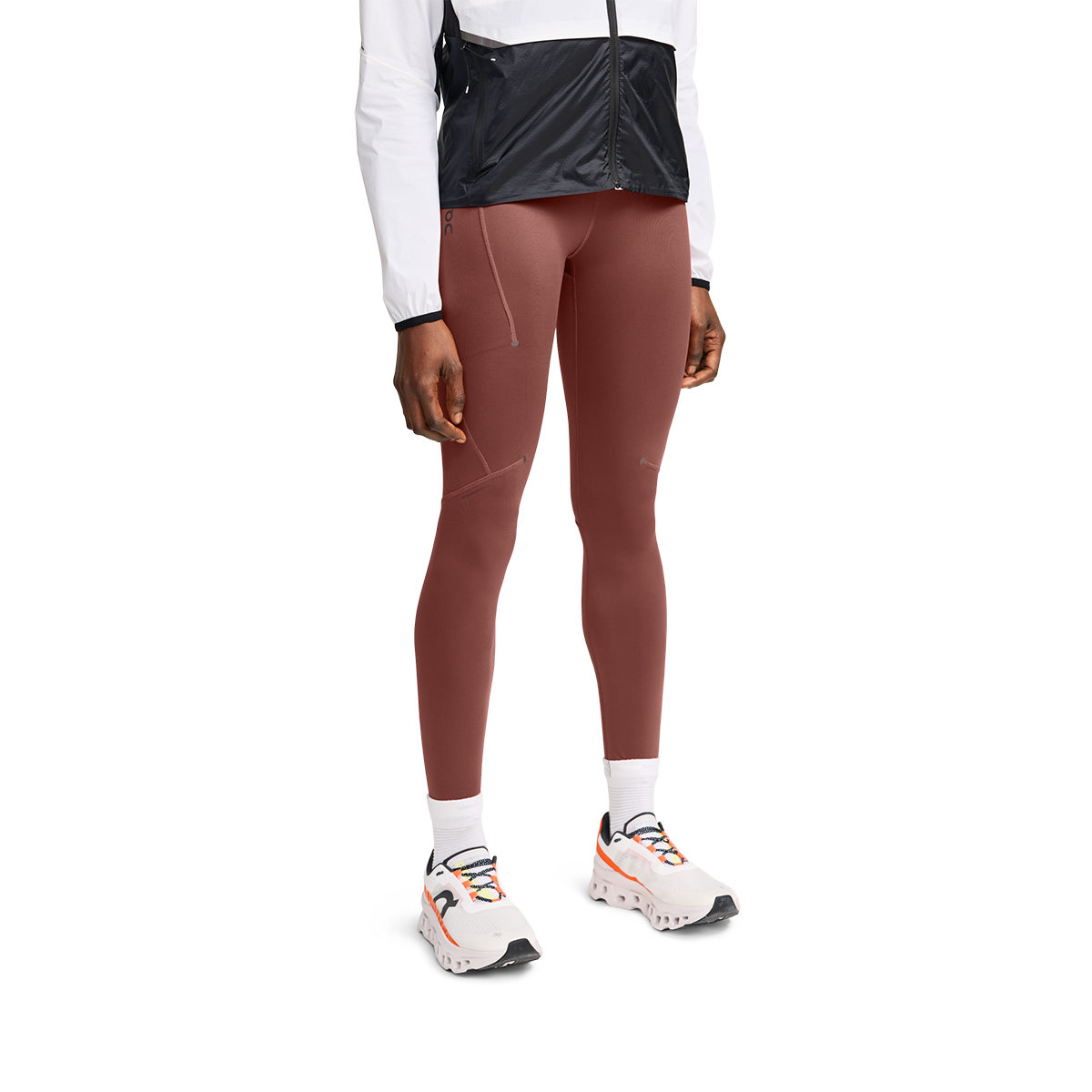 On Performance Tights 7/8 — Black — Size Large — Alternate View 25
