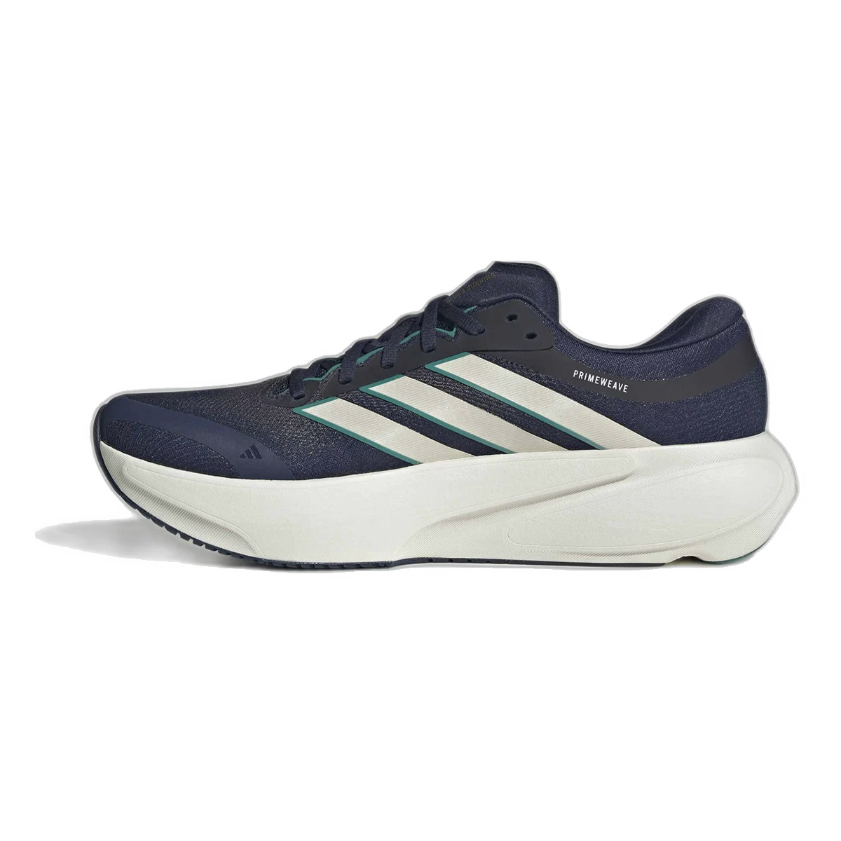 Adidas Supernova Rise 3 — Night Indigo - Wonder White - Equipment Green — Size D — Width 9 — Side View