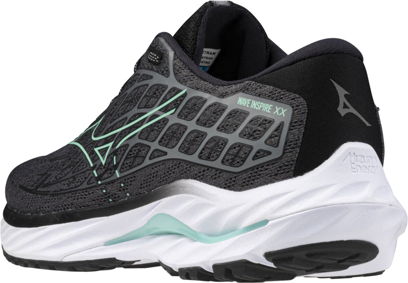 Mizuno Wave Inspire 20 Womens Running Shoes - Grey