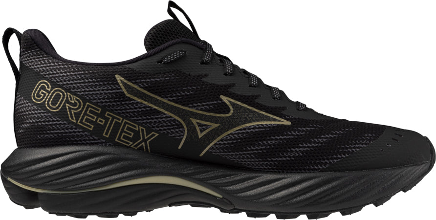 Mizuno Wave Rider GORE-TEX 2 Mens Trail Running Shoes - Black