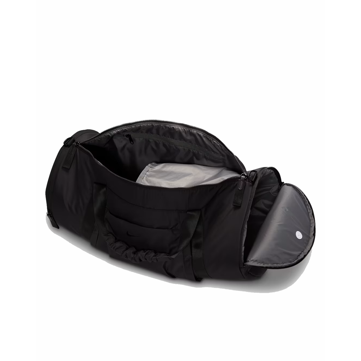 Nike One 35L Duffel — Black - Iron Grey - Black — Size One Size — Top View