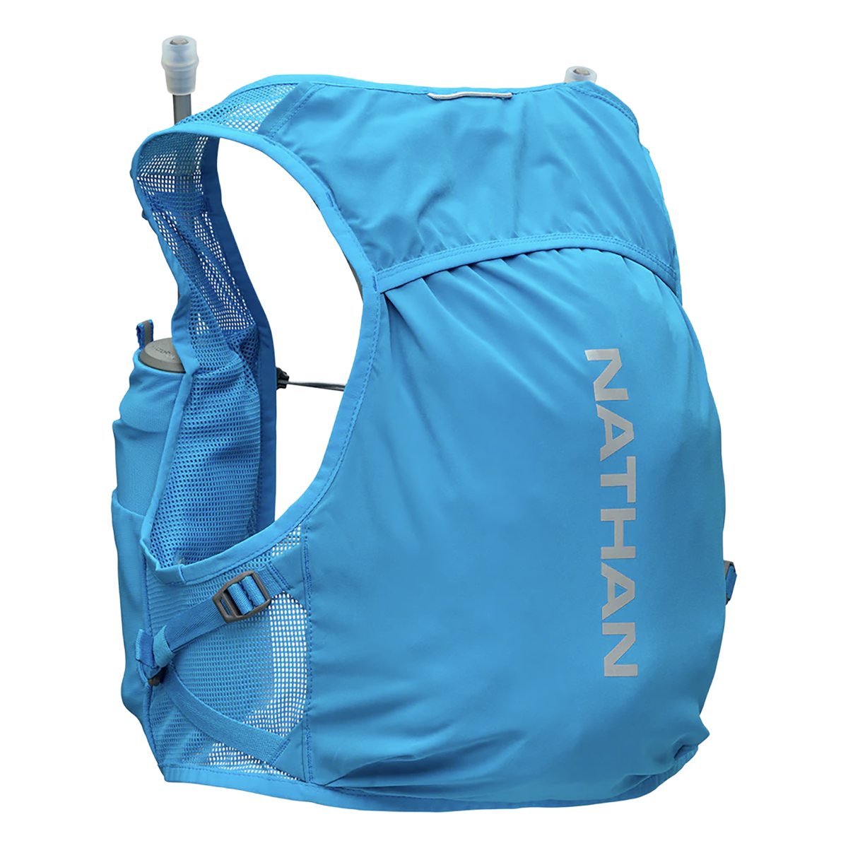 Nathan Pinnacle Breeze 4L — Electric Blue - Reflective Silver — Size Small / Medium — Side View