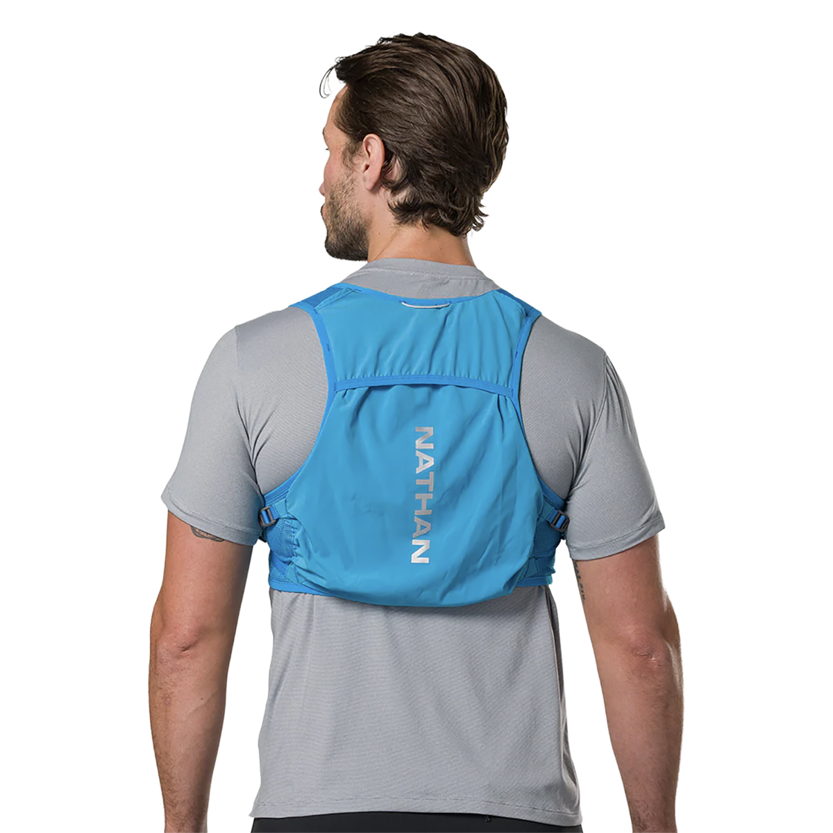 Nathan Pinnacle Breeze 4L — Electric Blue - Reflective Silver — Size Small / Medium — Detail View