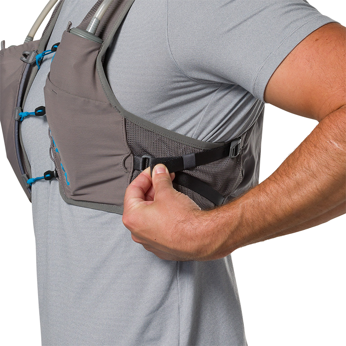 Nathan Pinnacle Breeze 4L — Electric Blue - Reflective Silver — Size Small / Medium — Alternate View 17