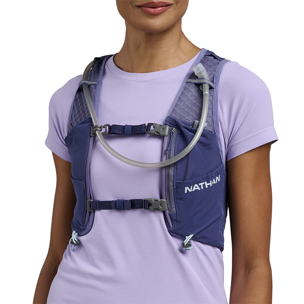 Nathan VaporAiress 4.0 — Indigo - Light Blue — Size Small / Medium — Back View