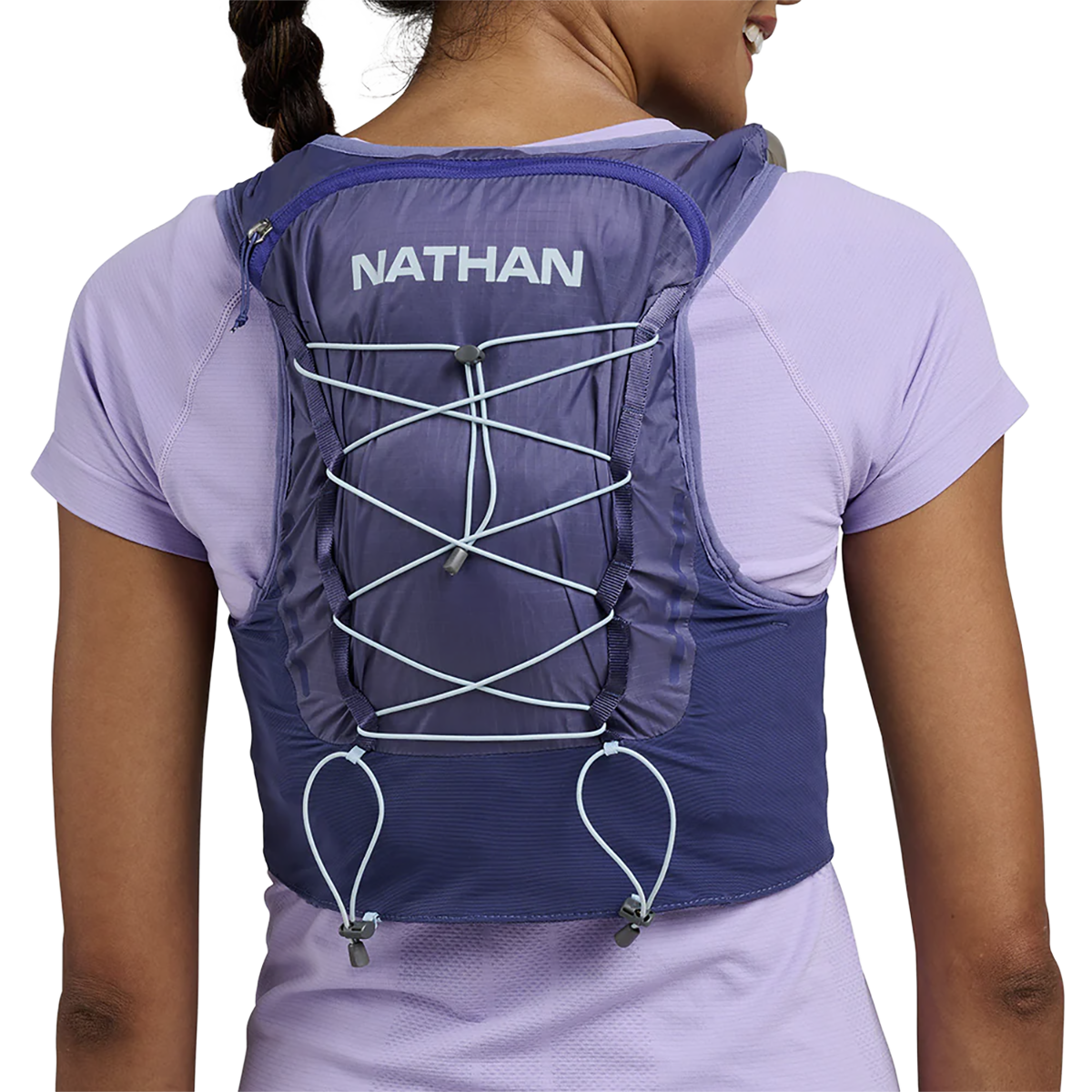 Nathan VaporAiress 4.0 — Indigo - Light Blue — Size Small / Medium — Top View