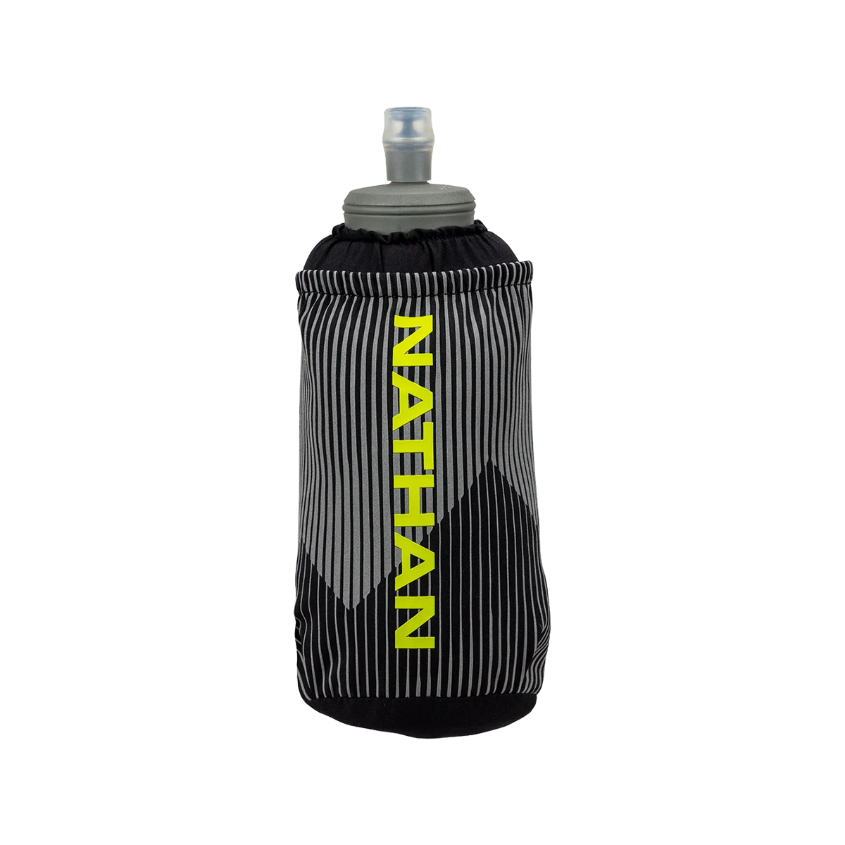 Nathan ExoDraw 2 Insulated 18oz Flask — Black - Finish Lime — Alternate View 10