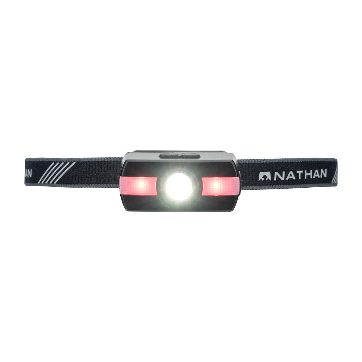 Nathan Neutron Fire RX Runner Headlamp — Black — Size One Size — Lifestyle View