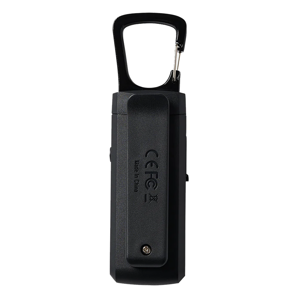 Nathan Siren LED Alarm RX — Black - Silver — Size One Size — Side View