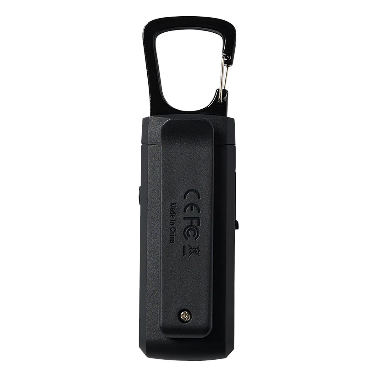 Nathan Siren LED Alarm RX — Black - Silver — Size One Size — Side View