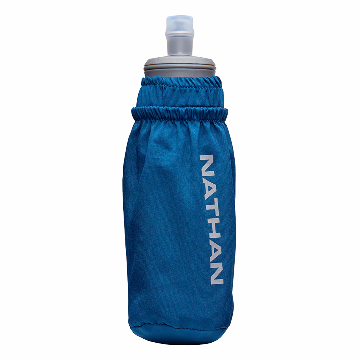 Nathan Pinnacle 14oz Soft Flask — Sage Green - Reflective Silver — Alternate View 20