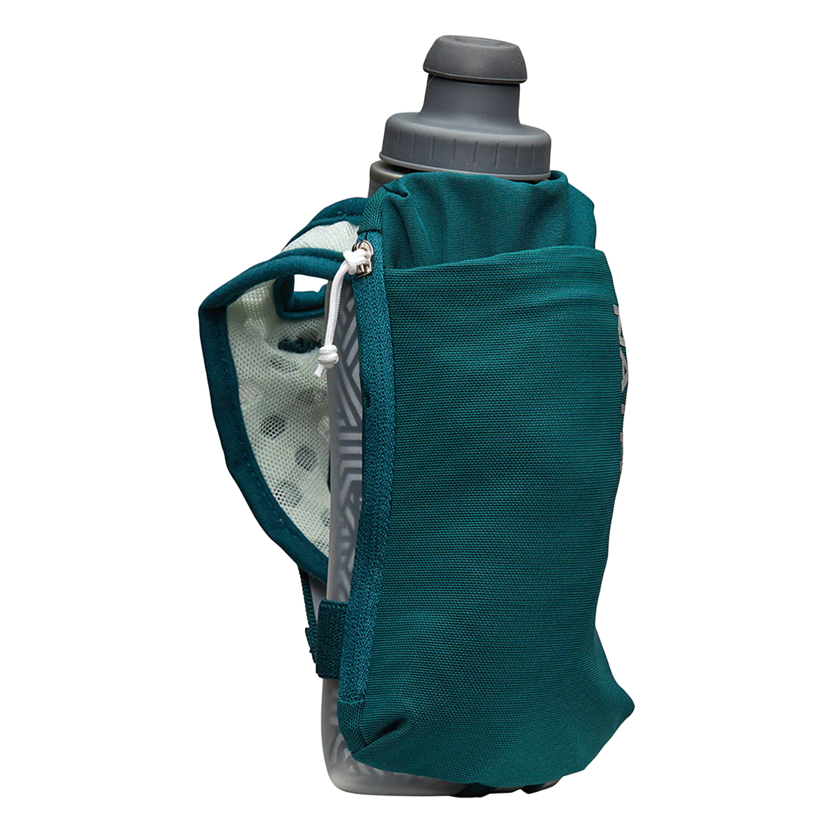 Nathan SpeedDraw 2 12oz Ins. Flask — Deep Blue - Reflective Silver — Alternate View 20