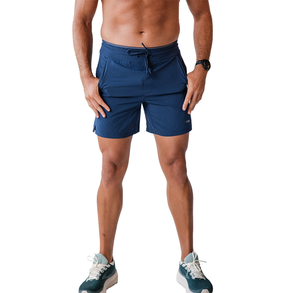 F2R Lightstreme 7" Short W/ Liner — Naval Blue — Size Small — Alternate View 16