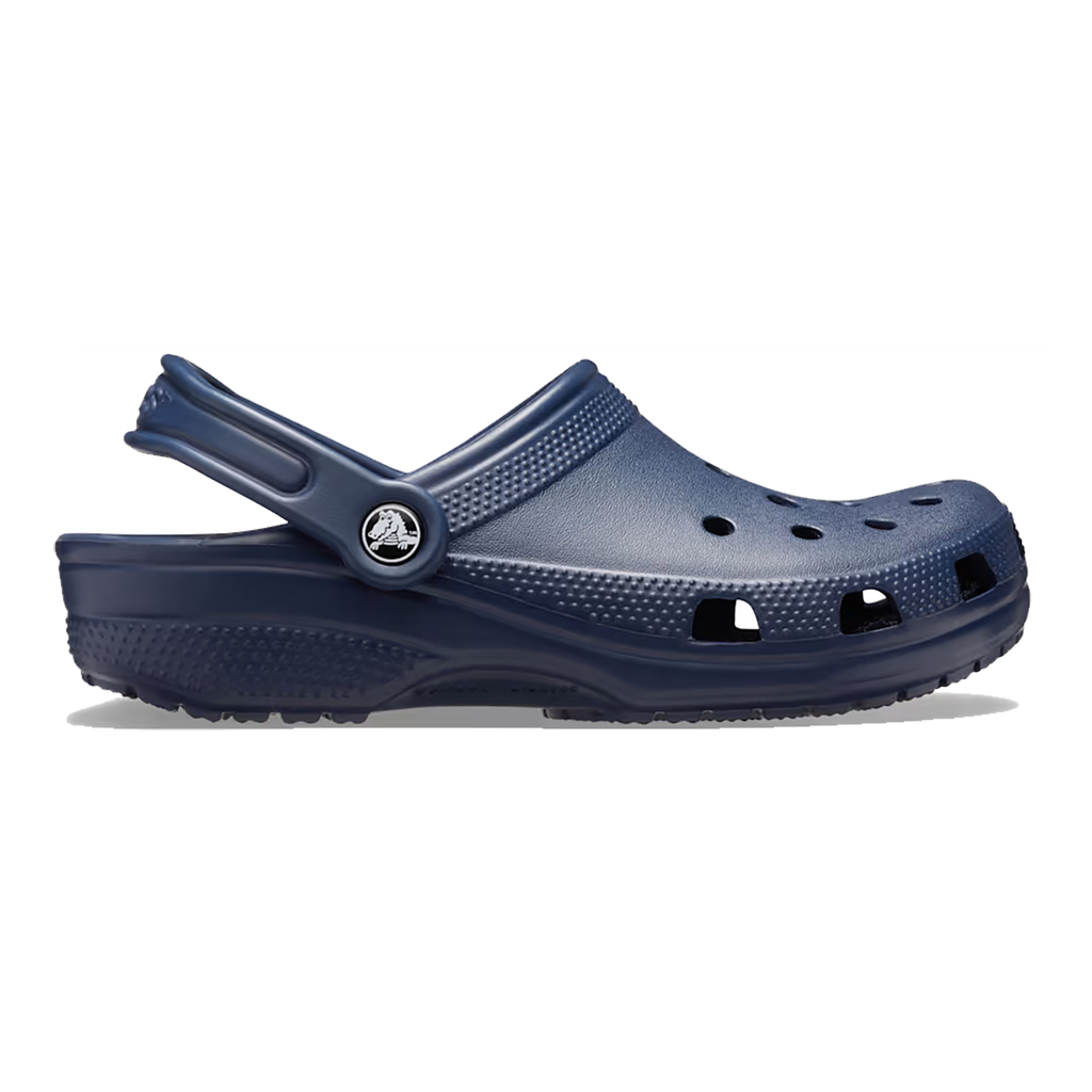 Crocs Classic Clog — Navy — Size C — Width 10 — Lifestyle View