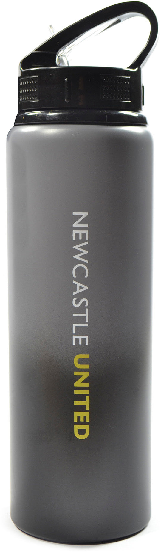 Newcastle United Fade Aluminium 750ml Water Bottle - Black