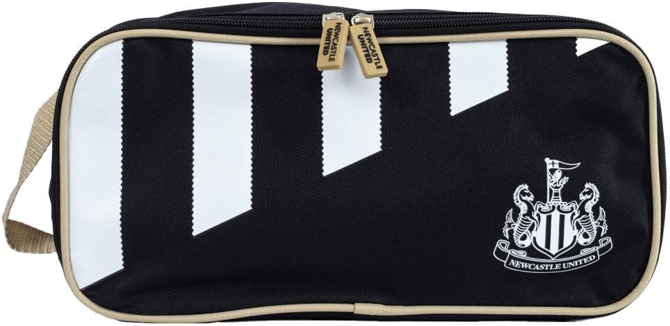 Newcastle United Stripe Boot Bag - Black