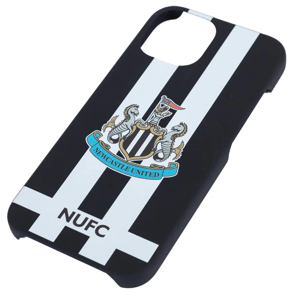 Newcastle United iPhone 15 Stripe Plastic Case