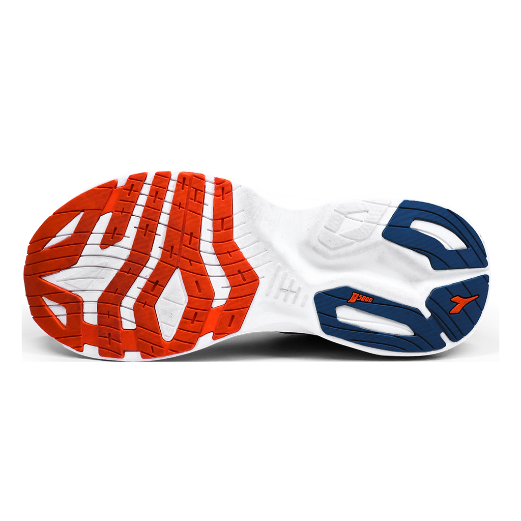 Diadora Nucleo 2 — Whisper White - Orange Peel — Size D — Width 10 — Alternate View 14