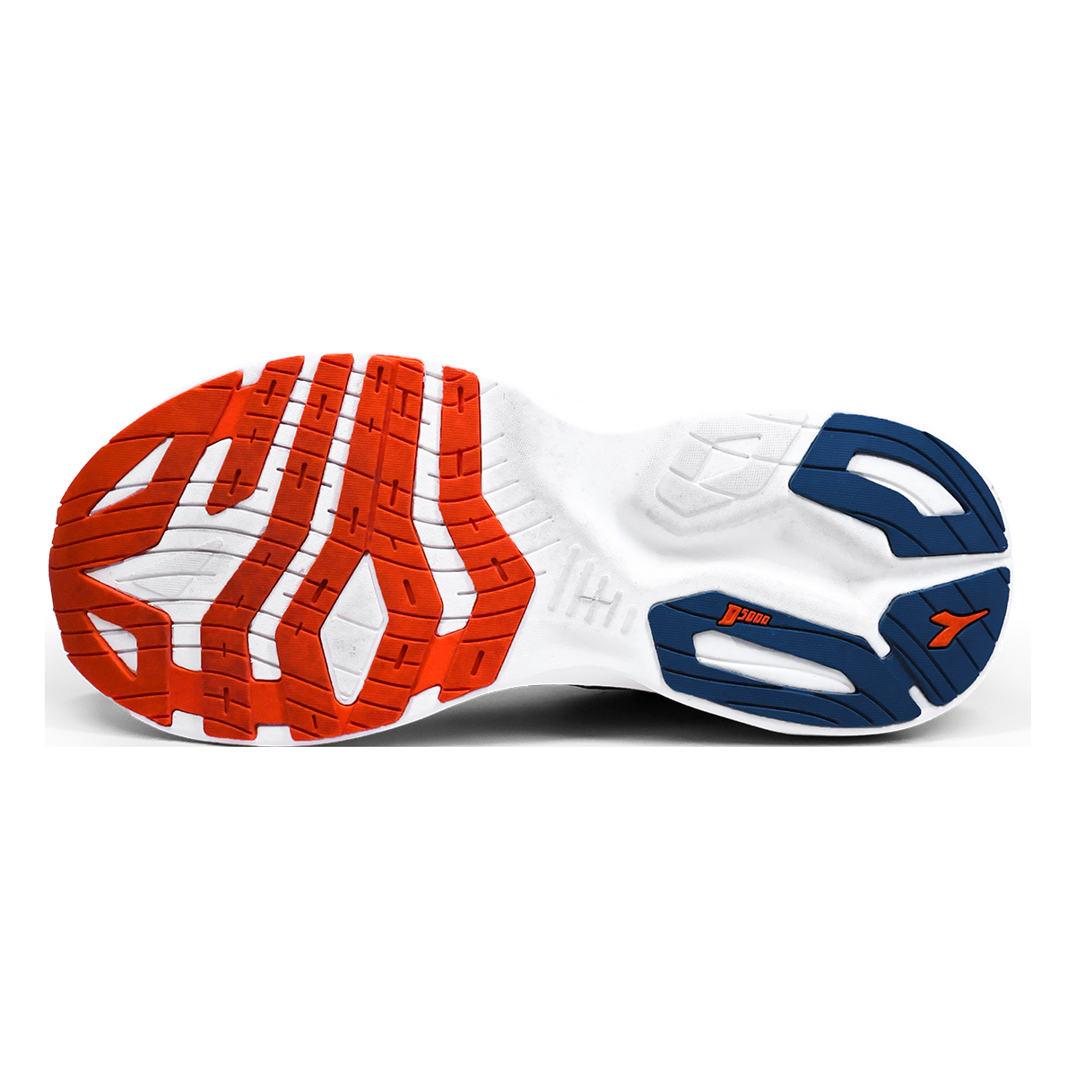 Diadora Nucleo 2 — Whisper White - Orange Peel — Size D — Width 10 — Alternate View 14