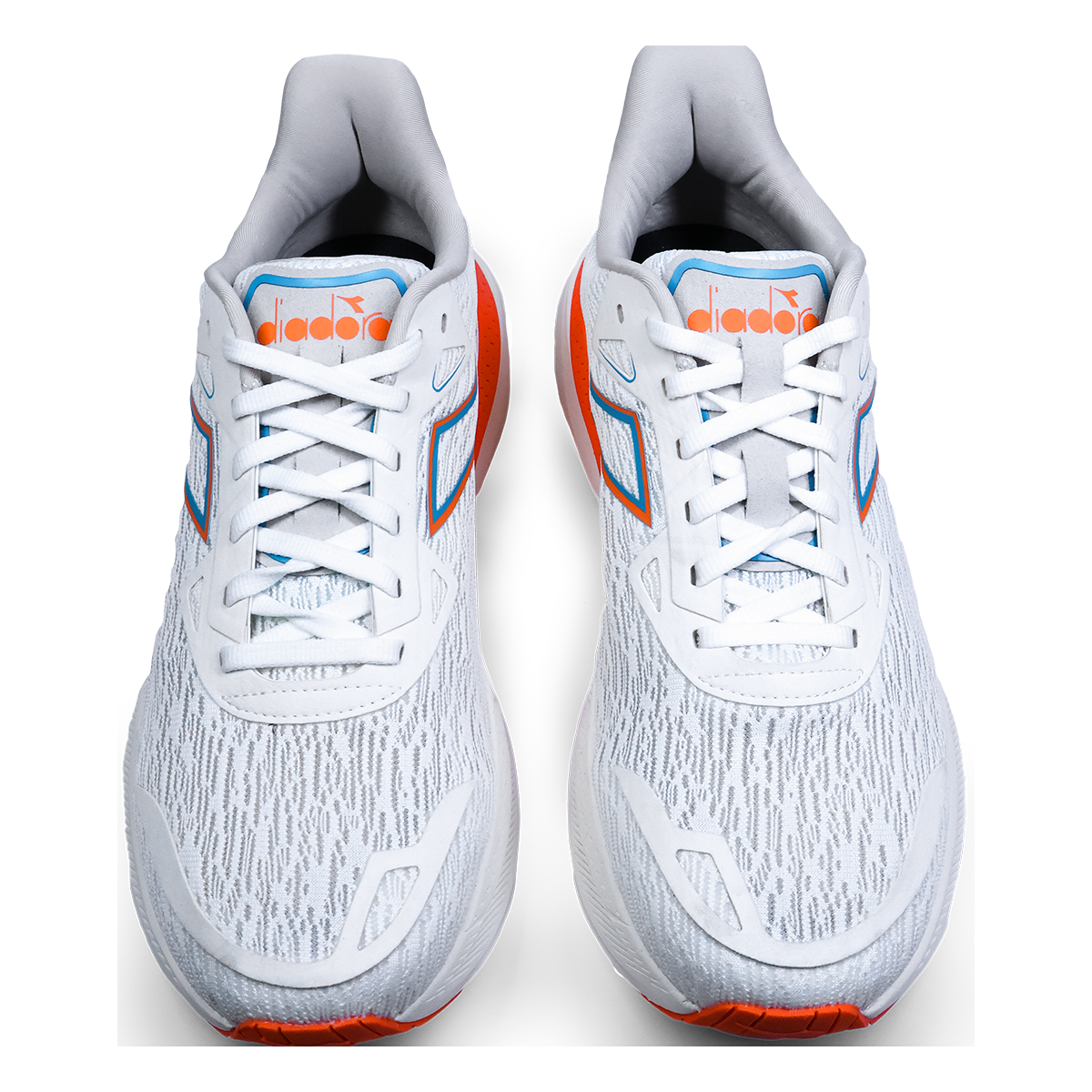 Diadora Nucleo 2 — Whisper White - Orange Peel — Size D — Width 10 — Alternate View 13