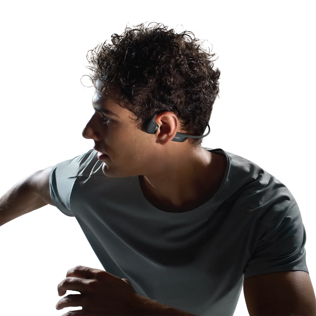 Shokz OpenRun Pro2 — Black — Side View