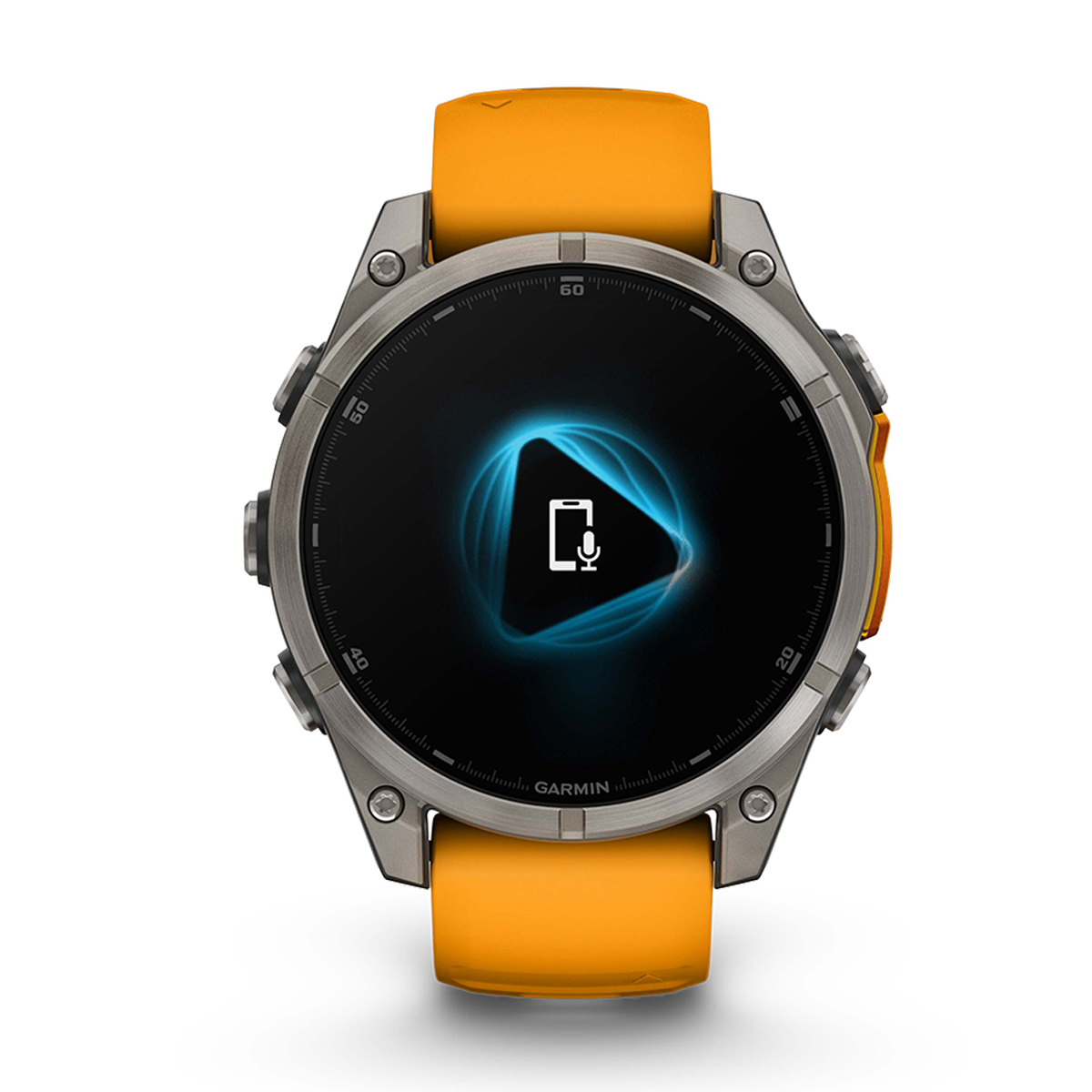 Garmin Fenix 8 Amoled — Carbon Gray DLC Titanium Black - Pebble Gray — Size 51 mm — Alternate View 16