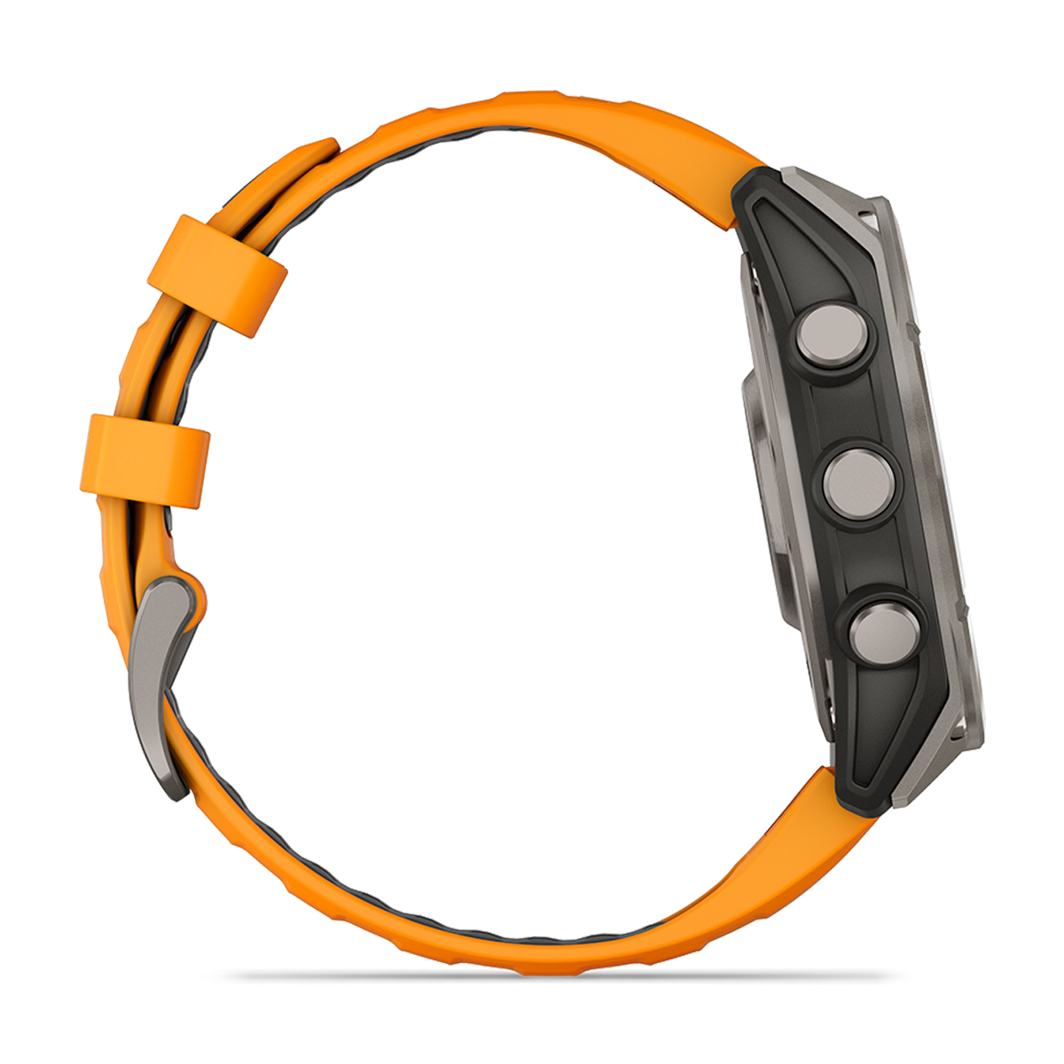 Garmin Fenix 8 Amoled — Carbon Gray DLC Titanium Black - Pebble Gray — Size 51 mm — Alternate View 17