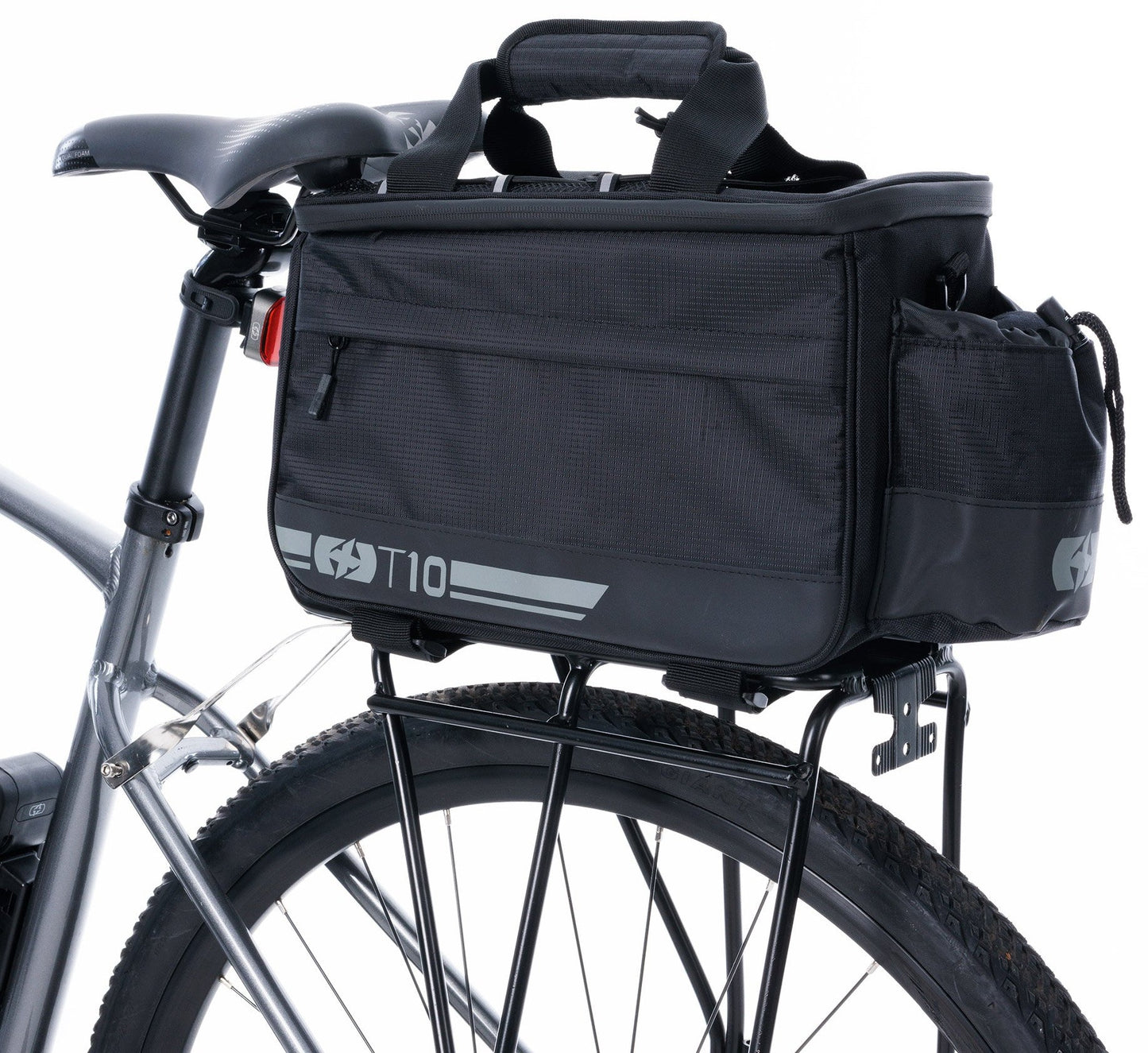 Oxford T10 Rack Top Bag 10L - Black