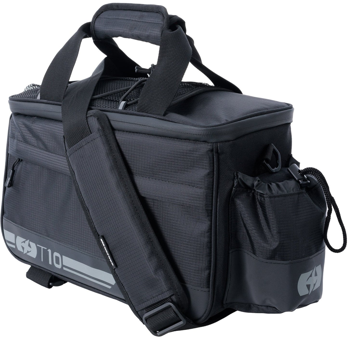 Oxford T10 Rack Top Bag 10L - Black