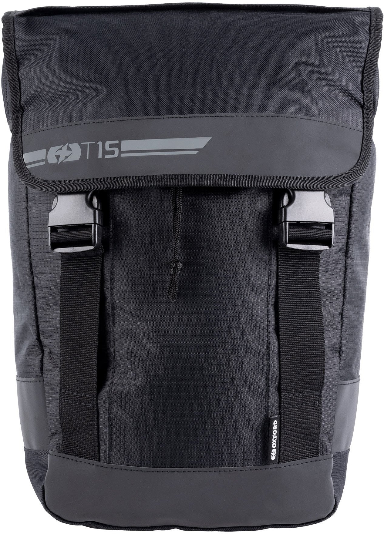 Oxford T15 QR 15L Pannier Bag - Black