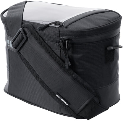 Oxford T8 QR 8L Handlebar Bag - Black