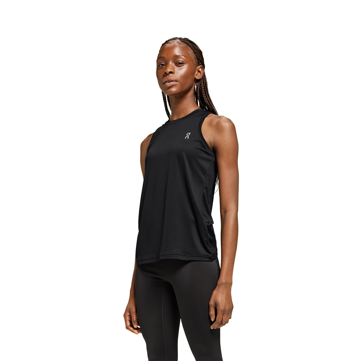 On Core Tank — Black — Size XSmall — Lifestyle View