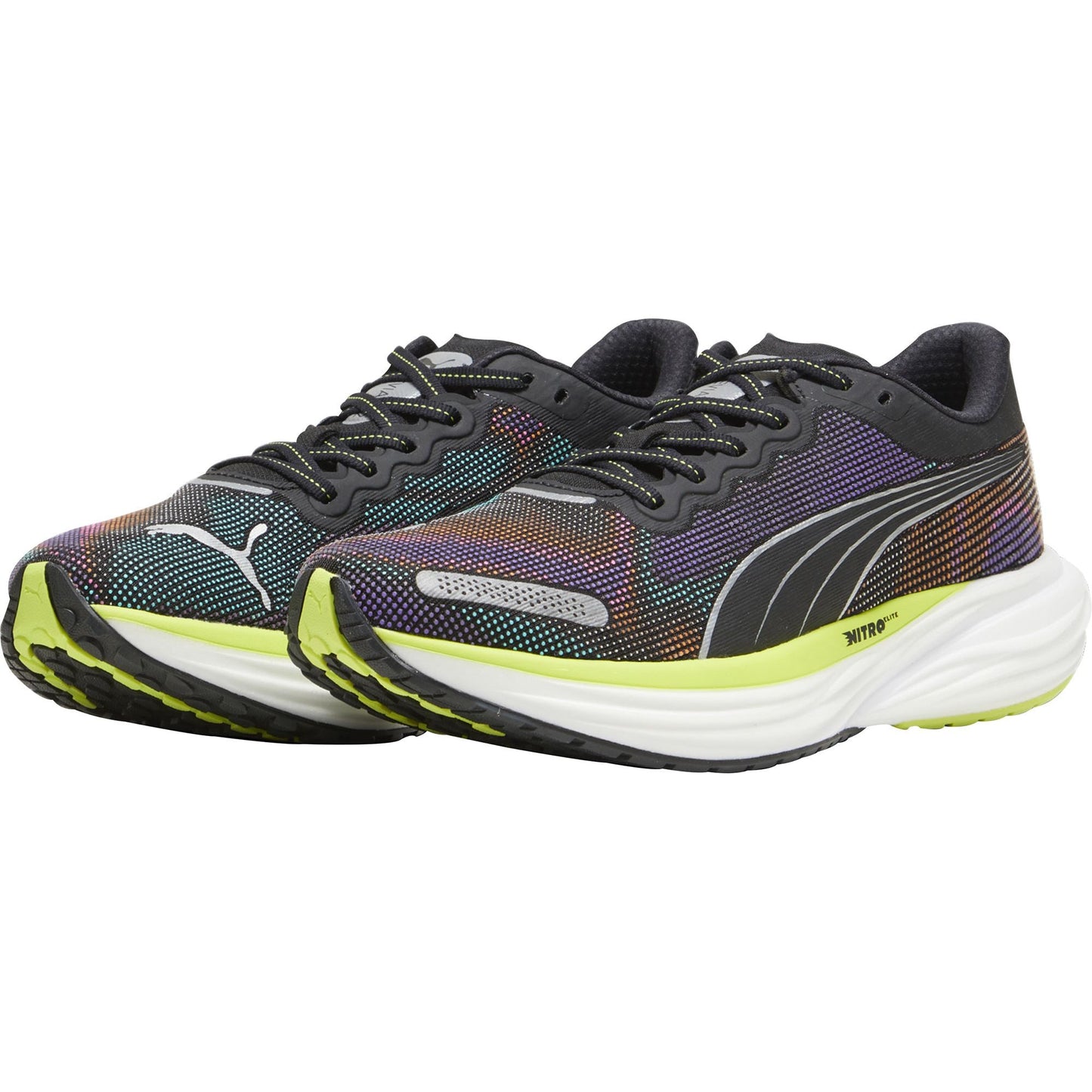 Puma Deviate Nitro 2 Mens Running Shoes - Black