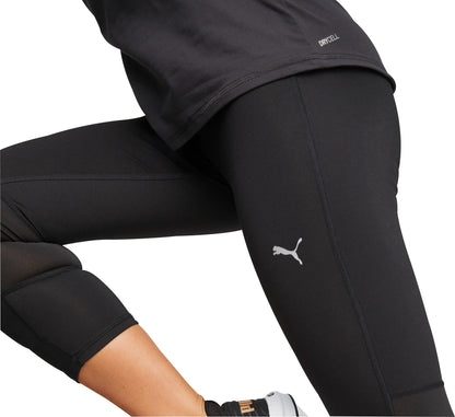 Puma Favourite 3/4 Capri Womens Running Tights - Black