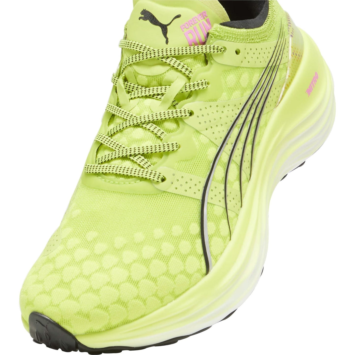 Puma ForeverRun Nitro Womens Running Shoes - Yellow