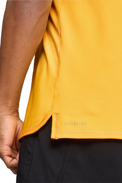 Puma Cloudspun Short Sleeve Mens Running Top - Orange