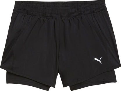 Puma Run Favourite Velocity 2 in 1 Womens Running Shorts - Black