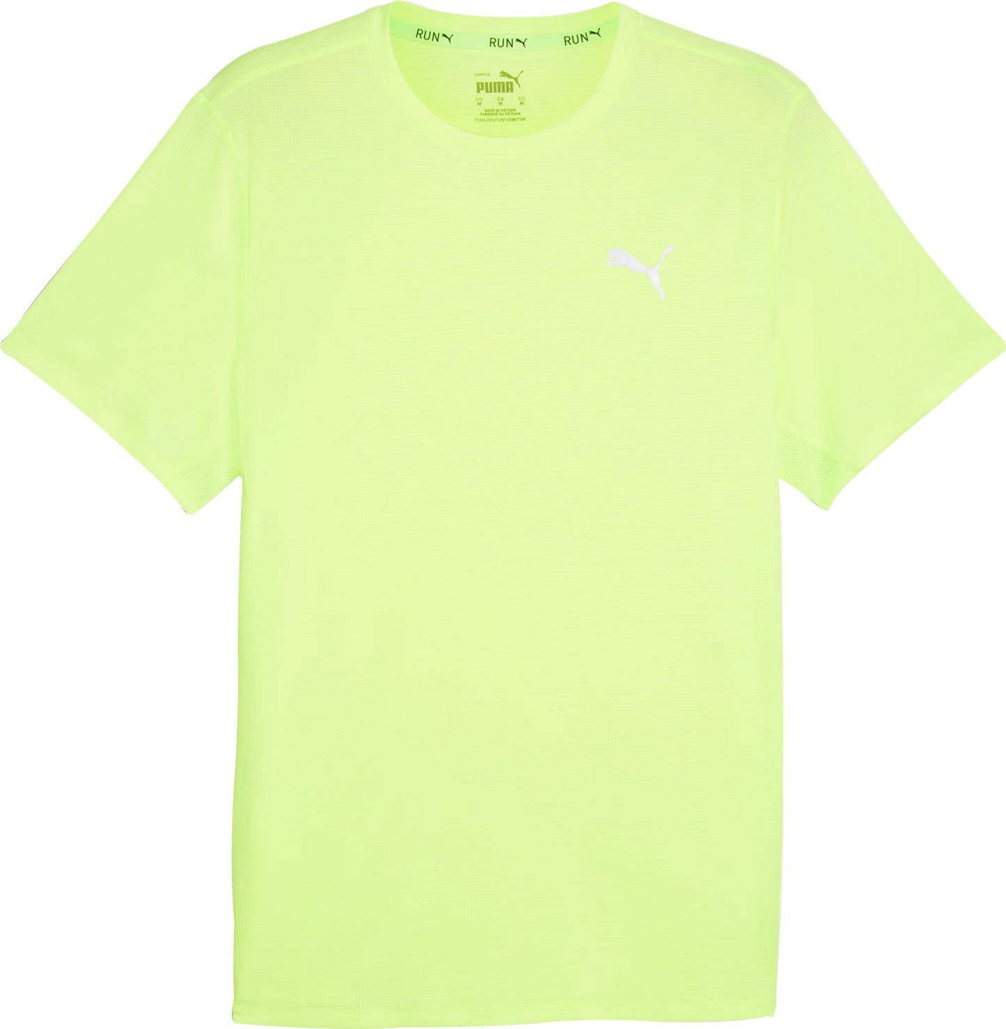 Puma Run Favourite Velocity Short Sleeve Mens Running Top - Green