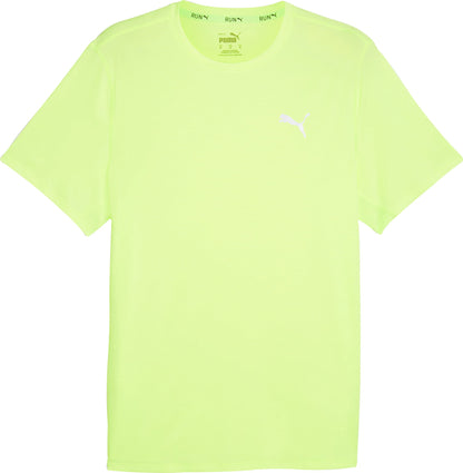 Puma Run Favourite Velocity Short Sleeve Mens Running Top - Green
