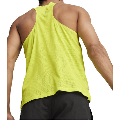 Puma Run Ultraspun Mens Running Vest - Green